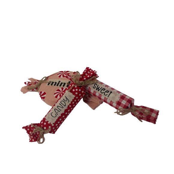 Handmade Christmas Bowl Filler Candy Decor Set Of 3 By Basket Case Designs LLC - Picture 6 of 6